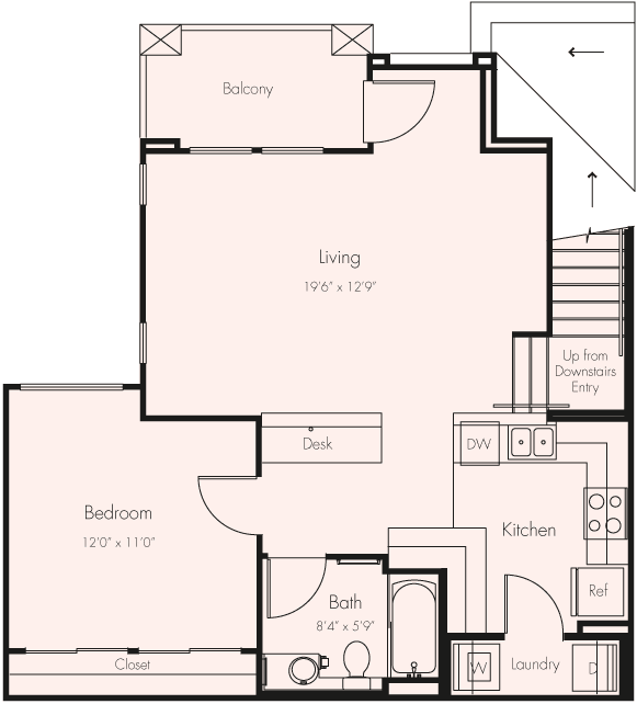 Floor Plan - 1AU