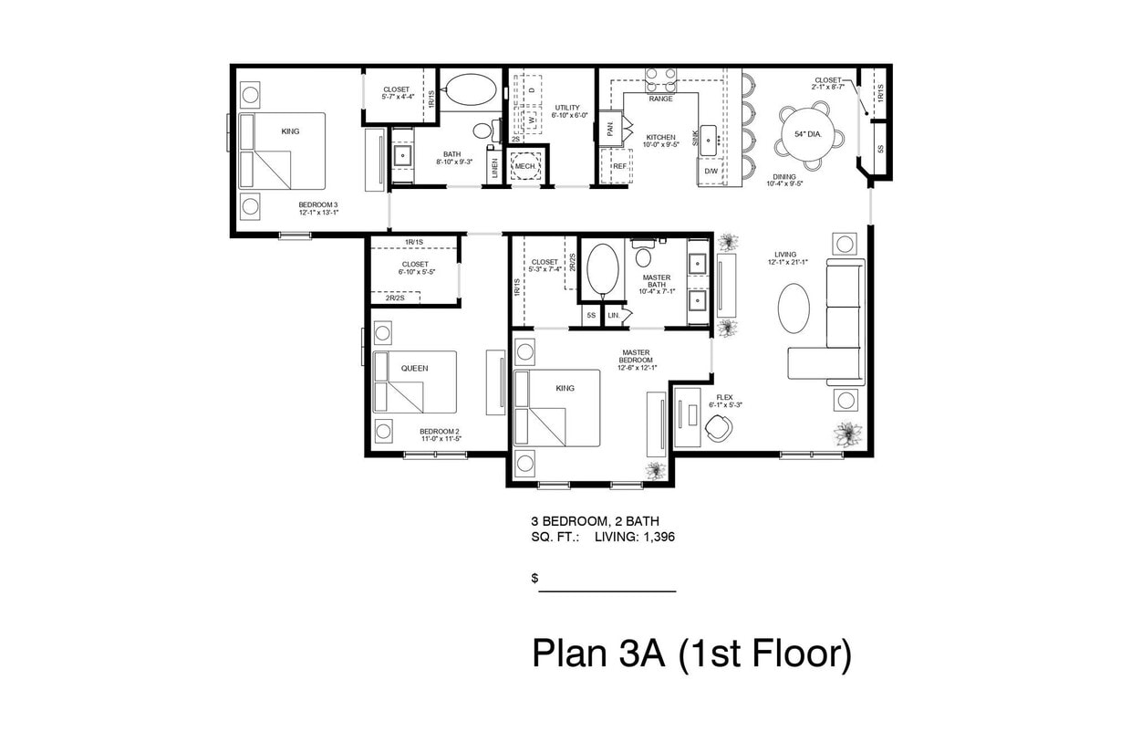 Floor Plan - 3-A