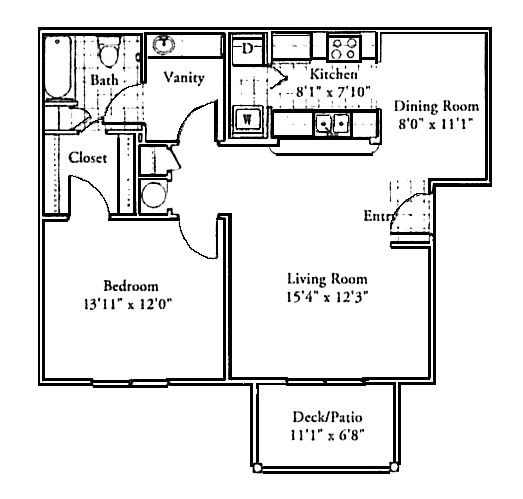 1BR/1BA - 1BR/1BA