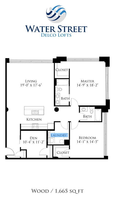 Floor Plan - Wood