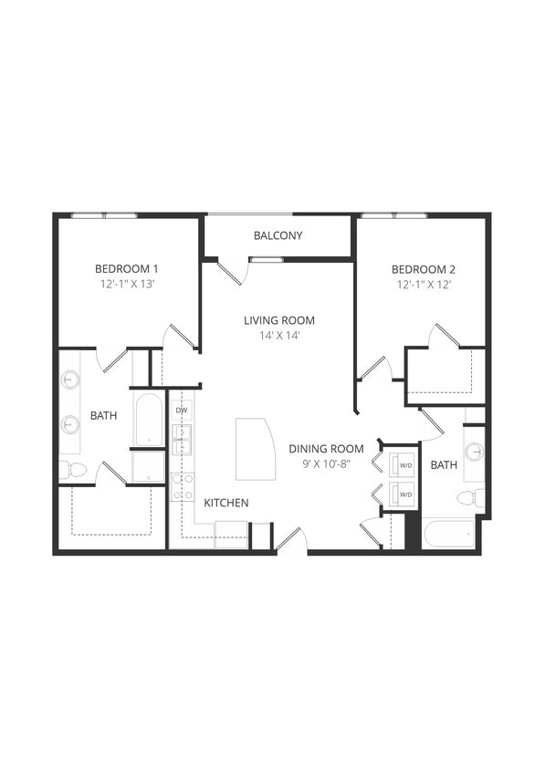 Floor Plan - Building F FB2