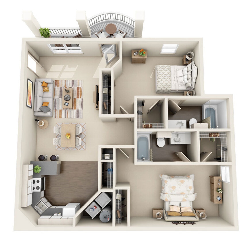 Floor Plan - B3 Renovated
