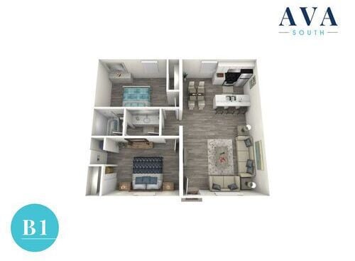 Floor Plan - Ava South - B1