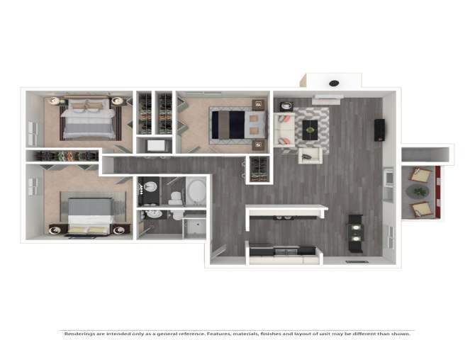 Floor Plan - C2A The Peachtree