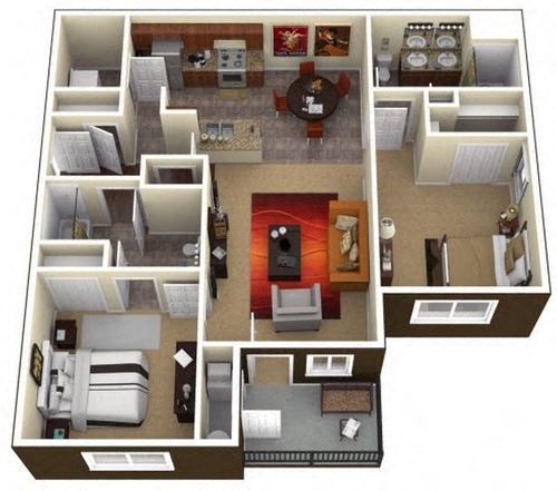Floor Plan - The Mesa