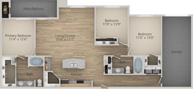 Floor Plan - Tuscany A