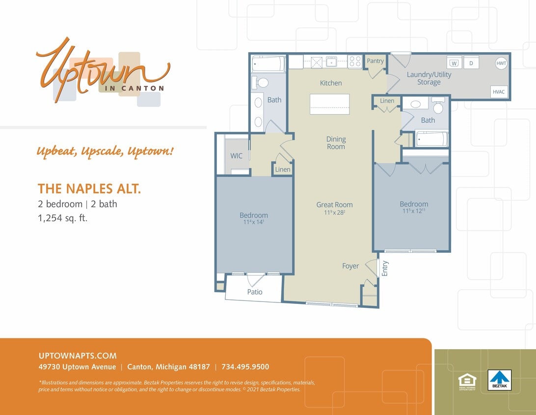 Floor Plan - The Naples Alt
