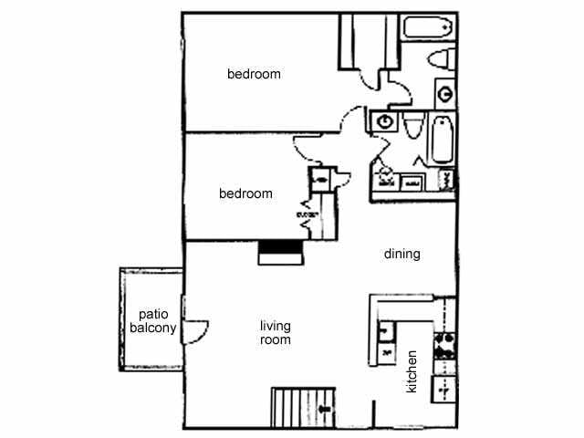 The Concord - 2 Bed | 2 Bath