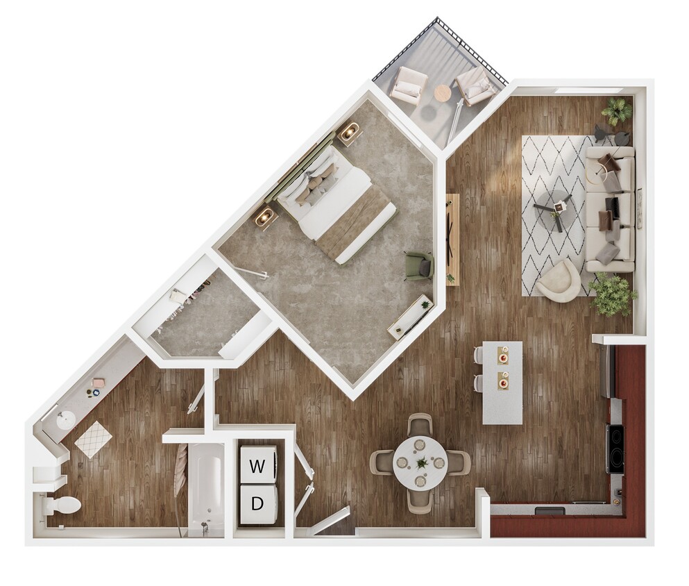 Floor Plan - A1A - Bell Lancaster
