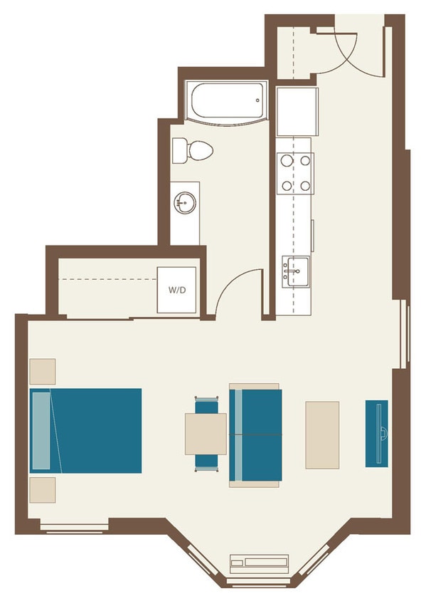 Floor Plan - Studio A7-1