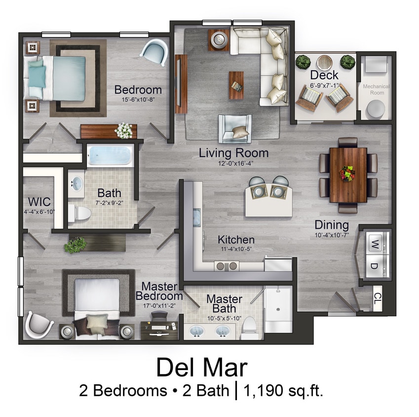 Floor Plan - Del Mar