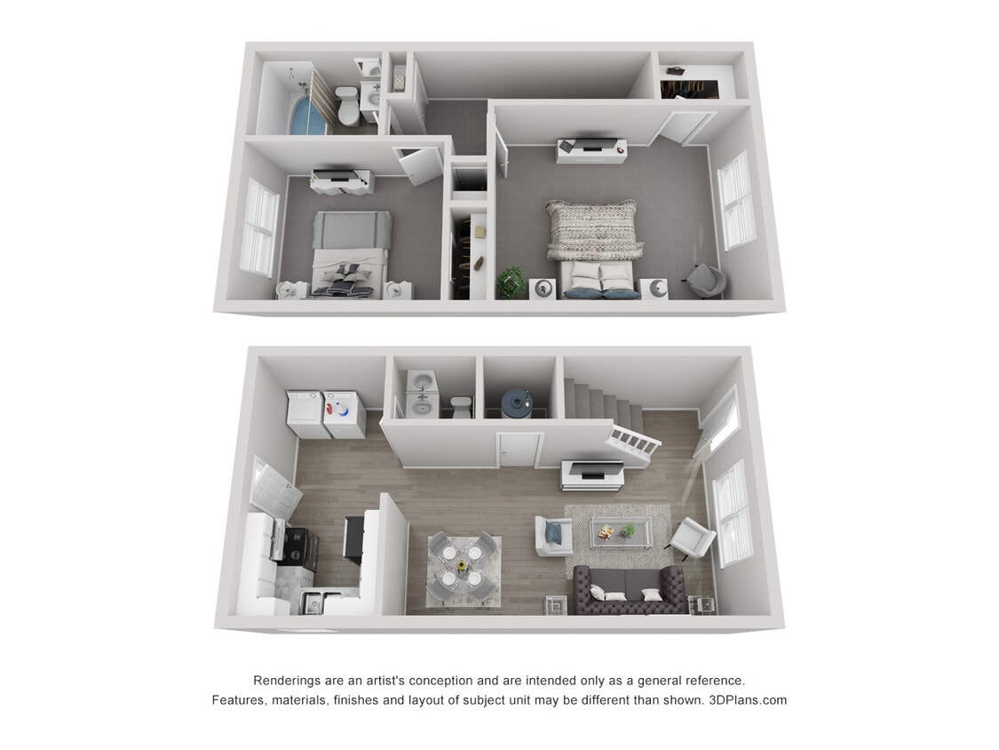 Floor Plan - 2x1.5 Semi Upgrade- Call For Availability