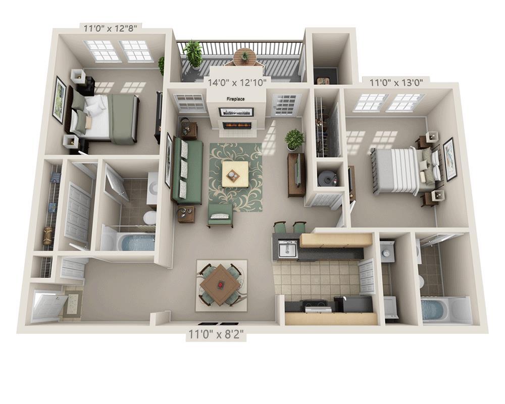 Floor Plan - Dandridge