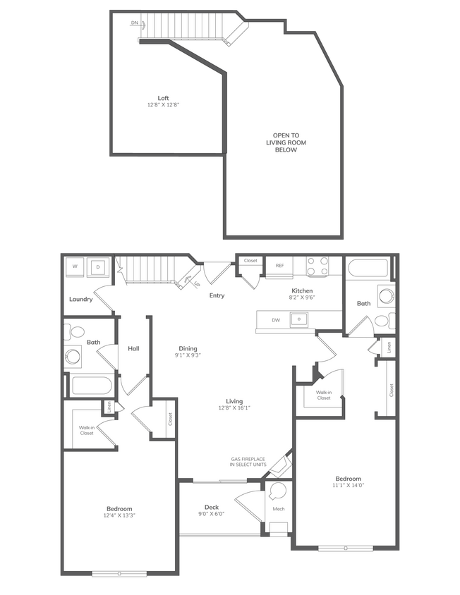 Floor Plan - Loft-BSALR