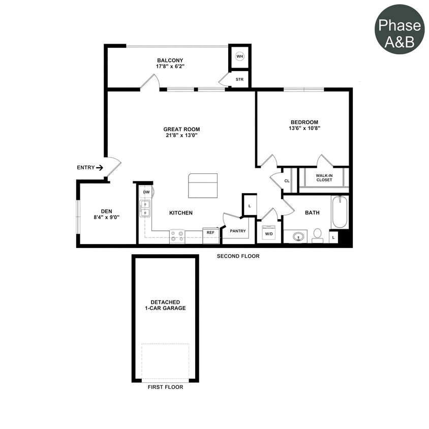 Floor Plan - The Flats Plan 3 Up