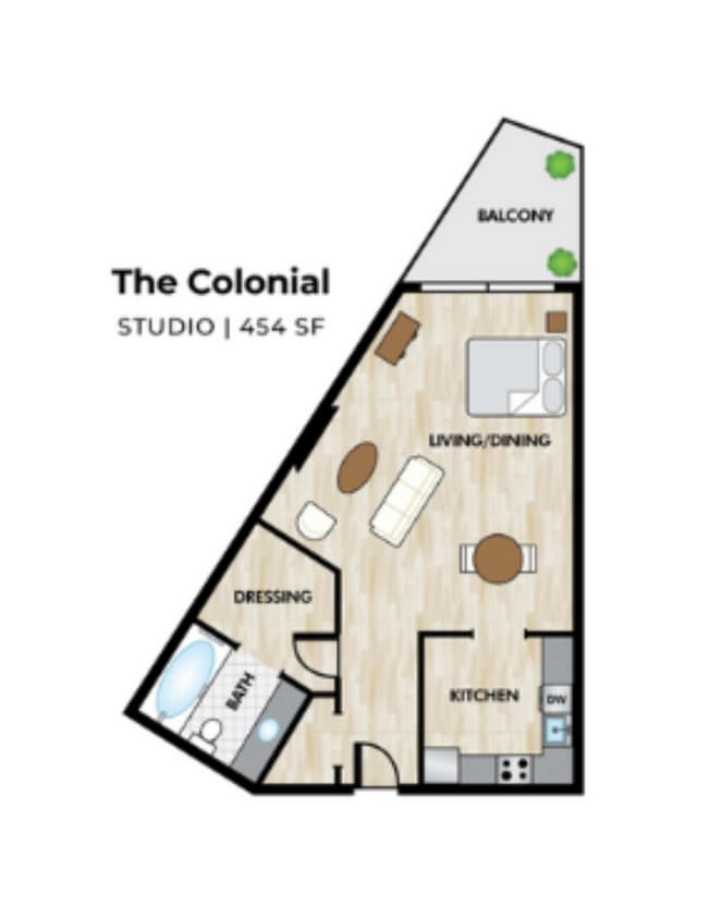 Floor Plan - The Colonial