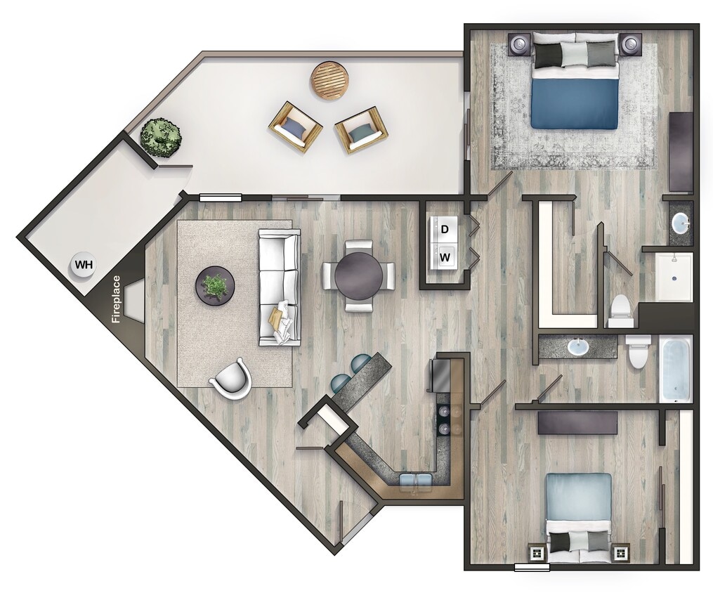 Floor Plan - Timber - Newly Renovated
