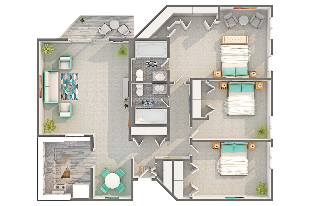 Westdale | 3-Bedroom Floorplan - Westdale