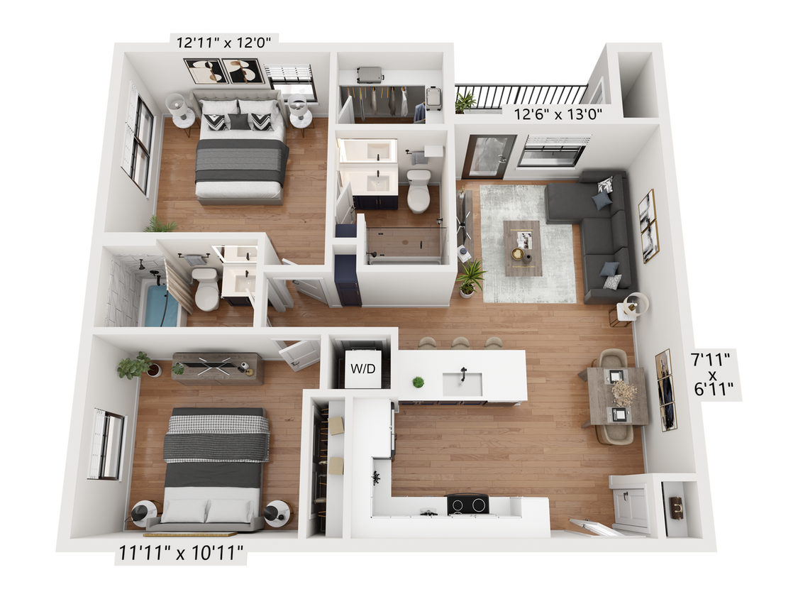 Garnet Floor Plan - Garnet