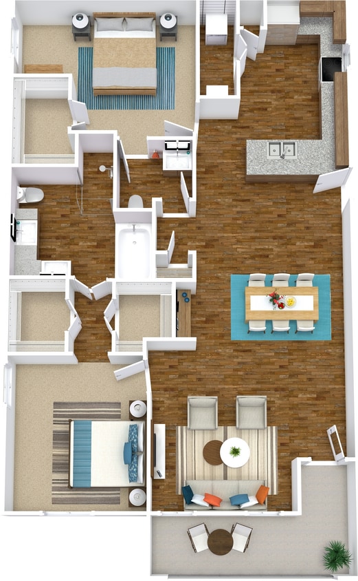 Floor Plan - The Fresco