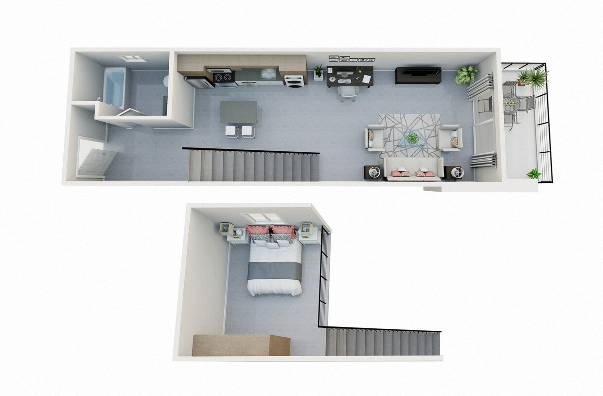 Floor Plan - Manhattan Studio Loft