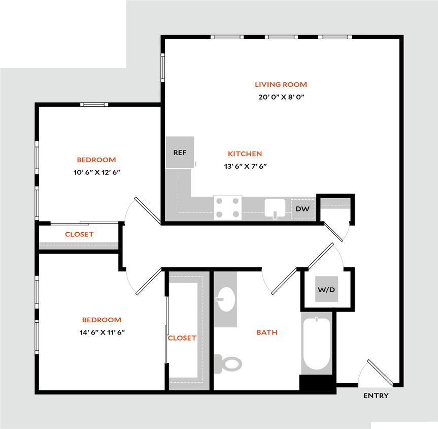 Floor Plan - Plan 2A