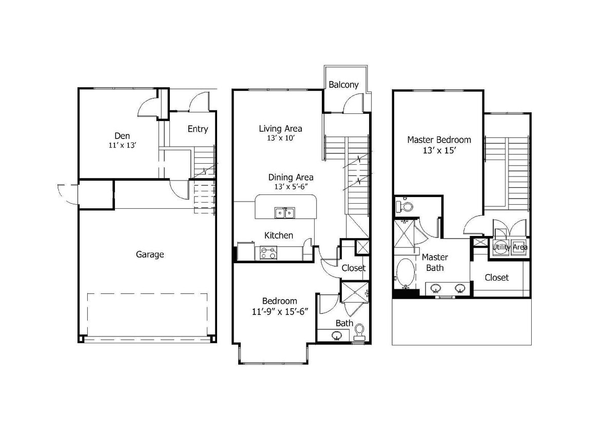 Floor Plan - Oaks 5THB2