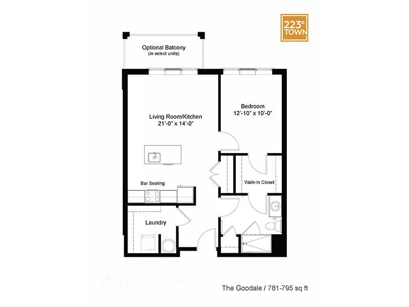 Floor Plan - The Goodale