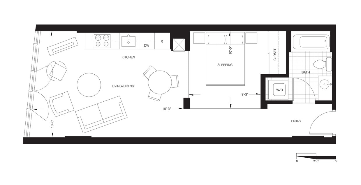 Floor Plan - Studio (AS6)