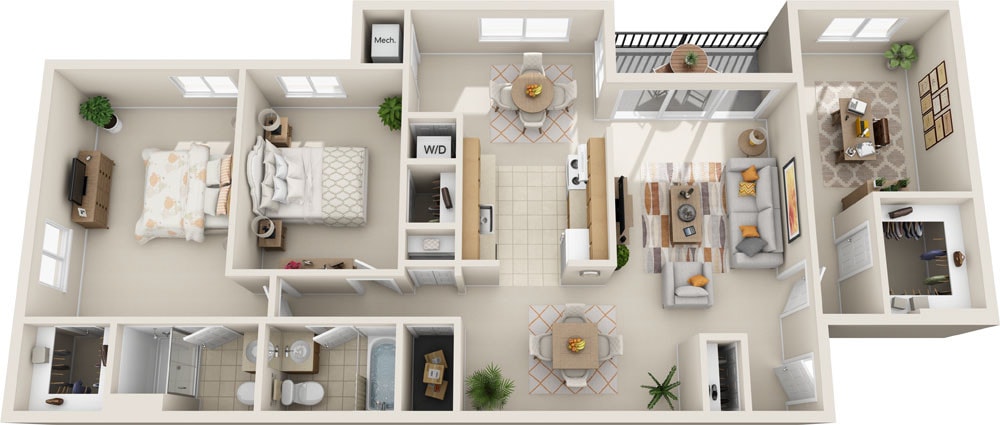 Floor Plan - Birchwood - Cinnamon Run