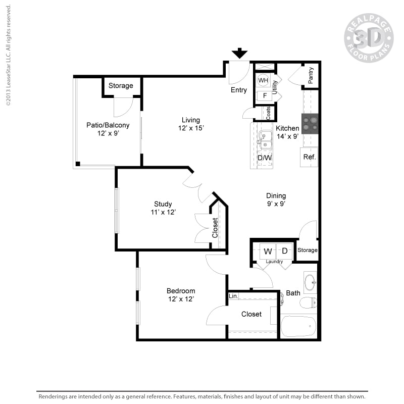 Floor Plan - The Wabash