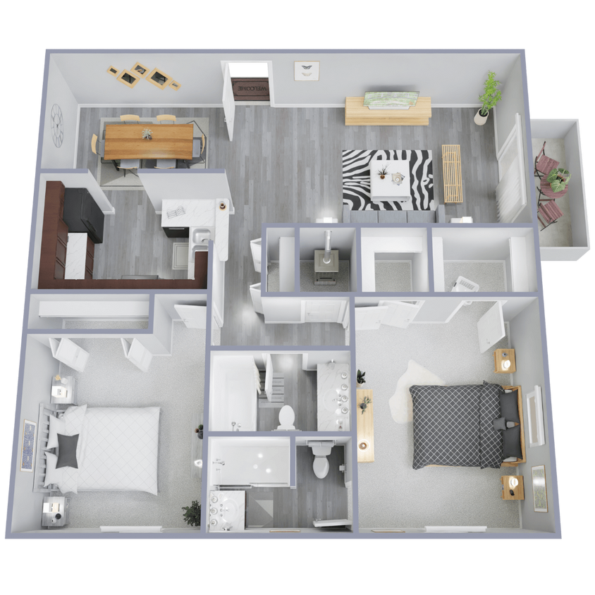 Floor Plan - Wilshire