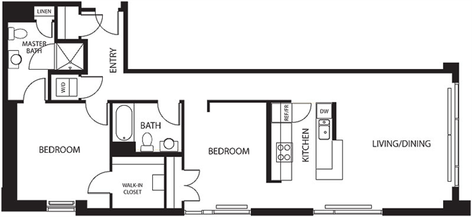 Floor Plan - Loft23 - 2A
