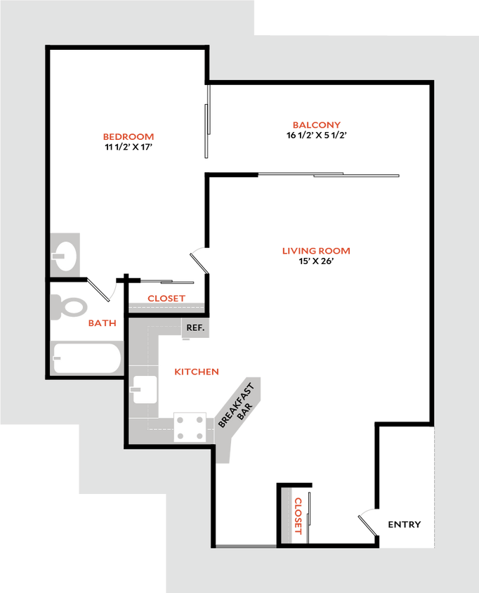Floor Plan - Plan 1A