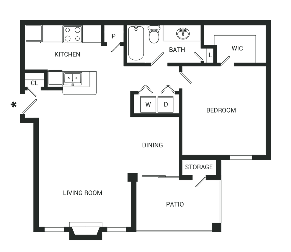 Floor Plan - Caroline