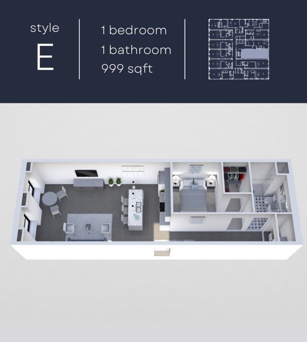 Floor Plan - Unit E