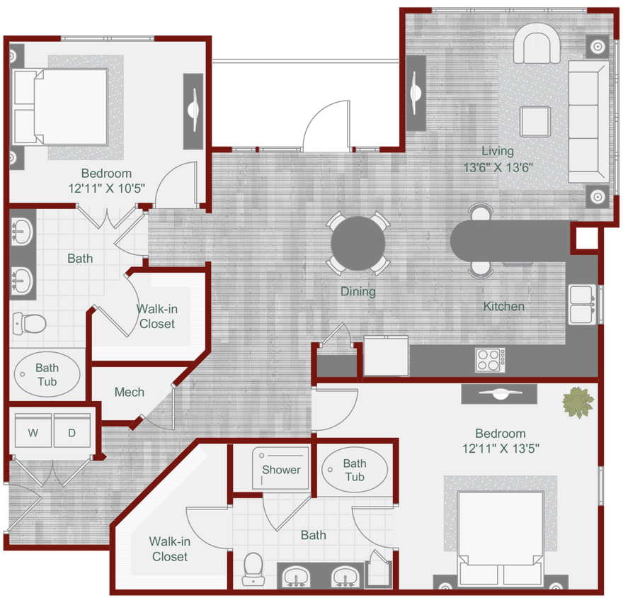 Floor Plan - B2-4