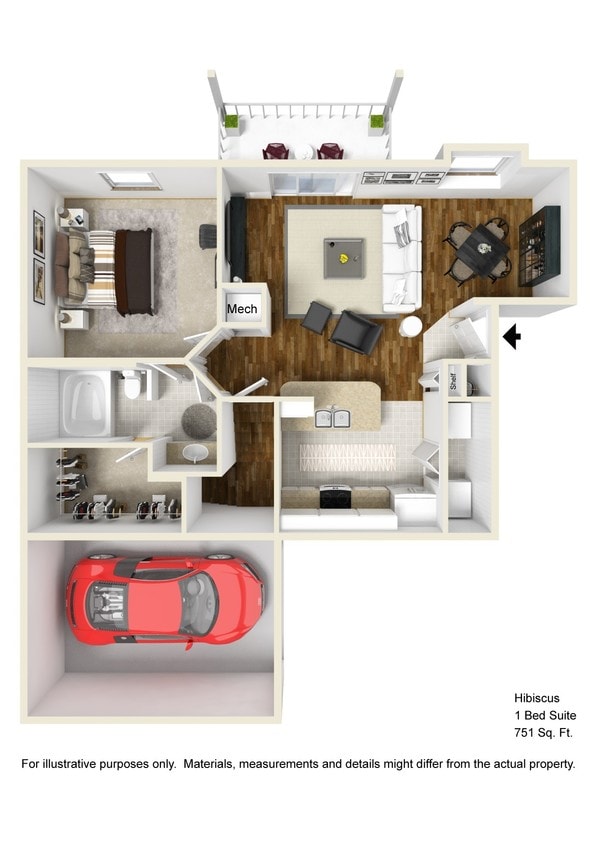 Floor Plan - Hibiscus