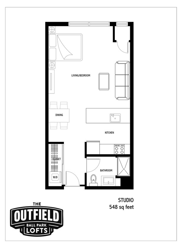 Floor Plan - Studio