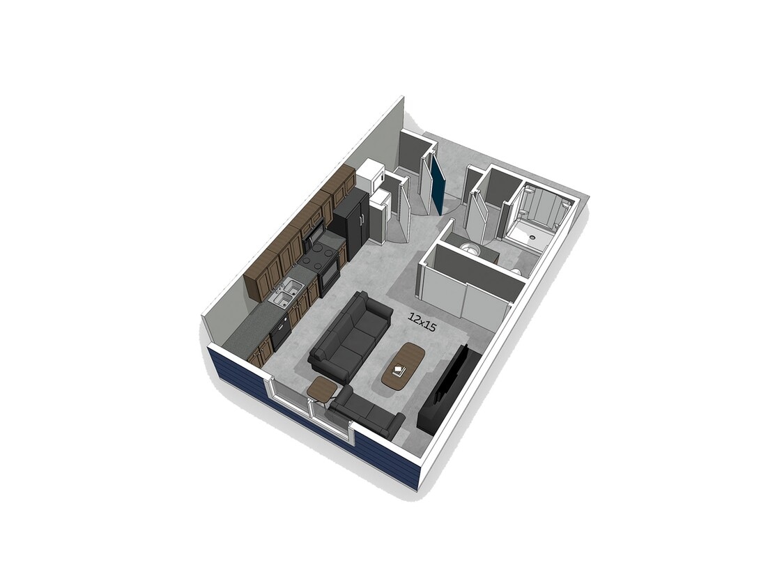 Floor Plan - Micro Studio