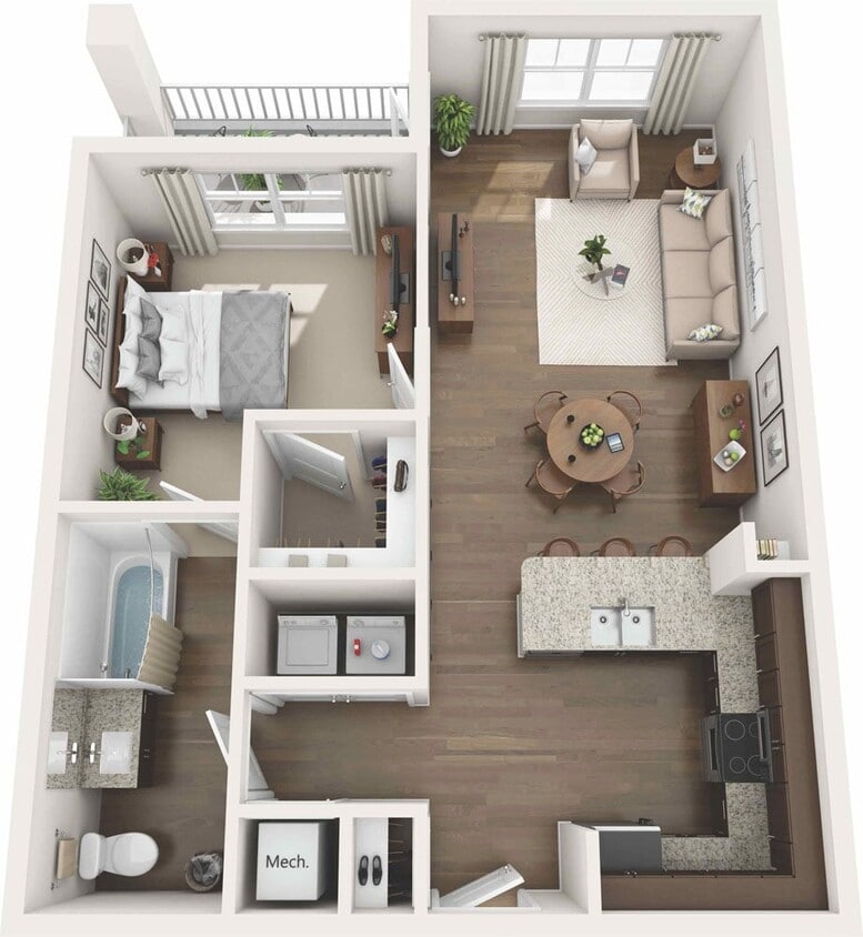 Floor Plan - Avalon ADA