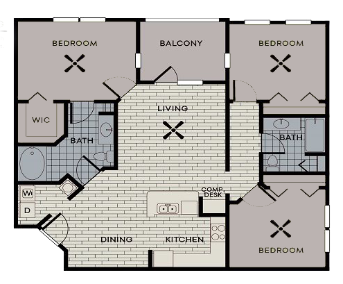 Floor Plan - C3 - The Torino