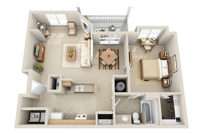 Floor Plan - The Stoneybrook
