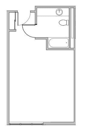 Floor Plan - N ADA Studio