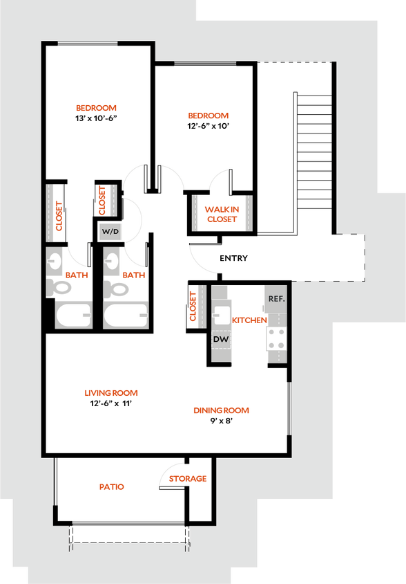 Floor Plan - Plan 2AR
