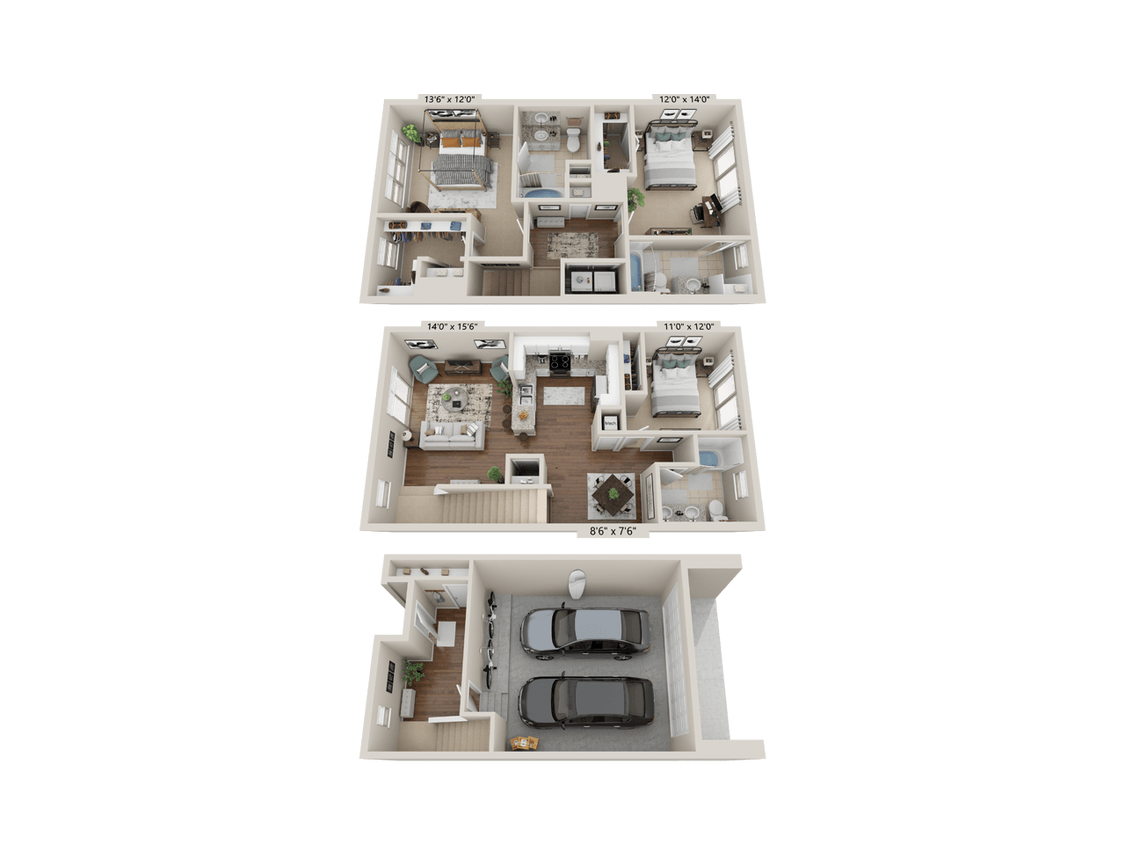 Floor Plan - Townhome 2