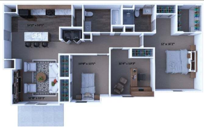 Floor Plan - The Hickory