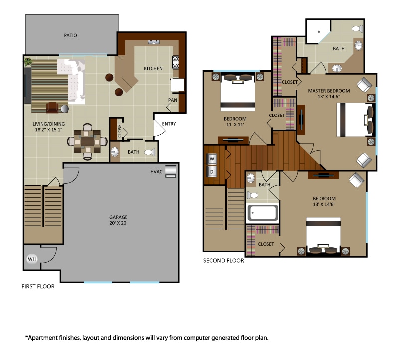 Floor Plan - E2 Montere