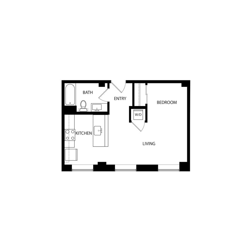 Floor Plan - Studio