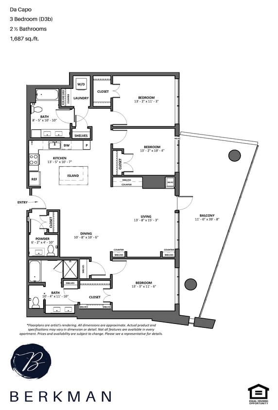 Floor Plan - Da Capo